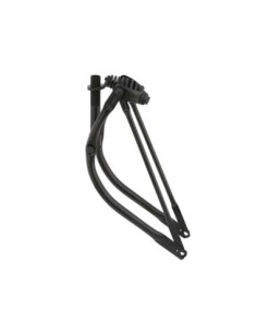 20 Lowrider Bent Spring Fork 1 Inch Black.
